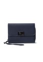 Billetera Para Mujer Smooth Cri Con RFID Blocker Azul de Totto