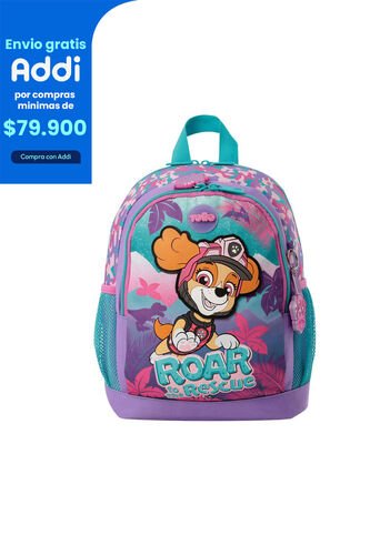 Morral Para Niña Paw Patrol Pequeño Morado Totto