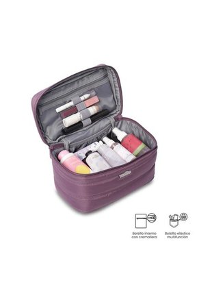 Cosmetiquera Multiuso Moxi Grande Morada