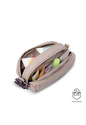 Cosmetiquera Multiuso Corneana Mediana Beige