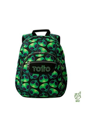 Morral Juvenil Porta PC 13" Gommas Verde