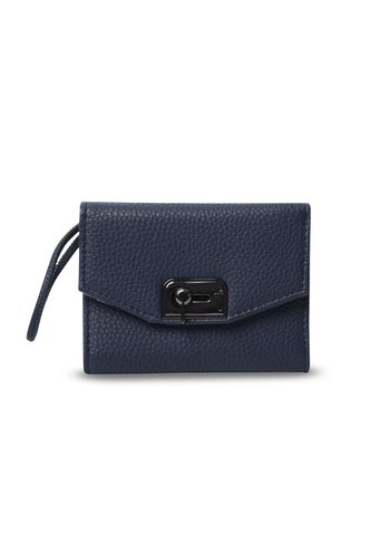 Billetera Para Mujer Smooth Ney Con RFID Blocker Azul Totto