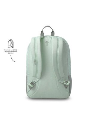 Morral Universitario Toluca 2.0 Porta PC 16" Verde Mujer