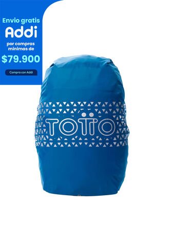 Forro Impermeable Rain Cover 2.0 Plegable Para Maleta Azul Totto