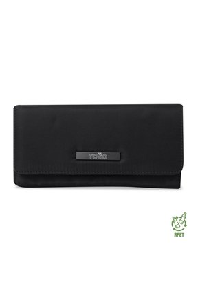Billetera Para Mujer Adelaide 2 Con RFID Blocker Negra