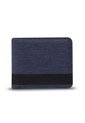 Billetera Para Hombre Lad Con RFID Blocker Azul de Totto