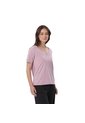 Camisa Para Mujer Unicolor Viny Manga Corta Rosada de Totto