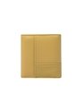 Billetera Para Hombre Saffiano Aqi Amarilla Con RFID Blocker de Totto