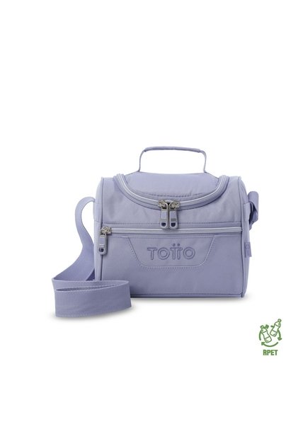 Lonchera Térmica Pizarra Ecole Solid Grande Morada