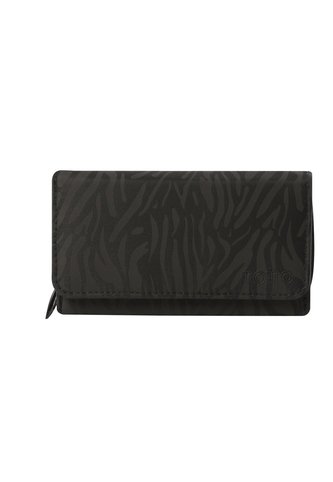 Billetera Texture Var Con RFID Blocker Negra Totto