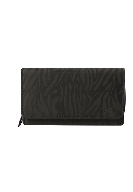 Billetera Texture Var Con RFID Blocker Negra