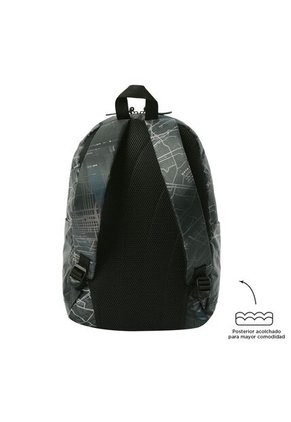 Morral Universitario Porta PC 14" Tocax Negro Hombre