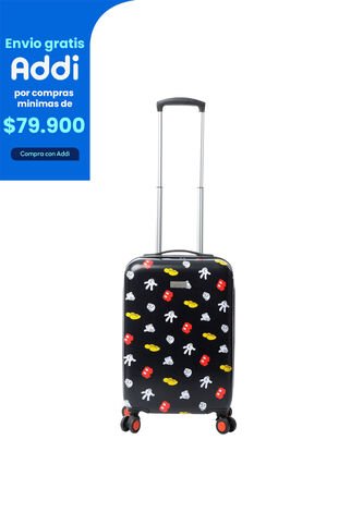 Maleta De Viaje 360 Mickey Iconic Color Negro Totto