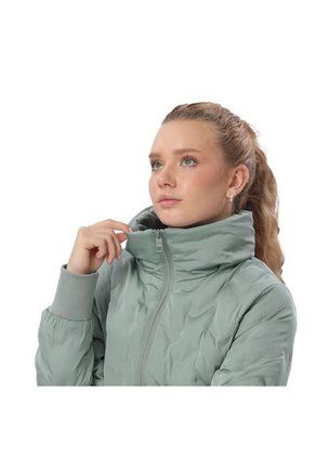 Chaqueta Acolchada Para Mujer Bab Verde