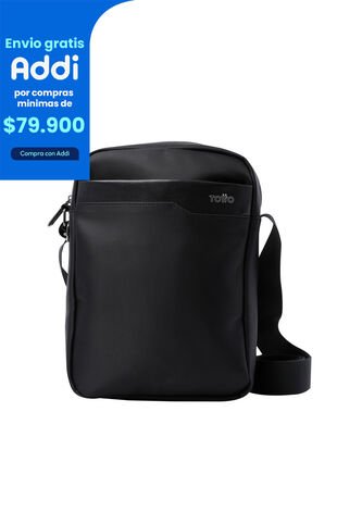 Bolso Para Hombre Kano Crossbody Negro Totto