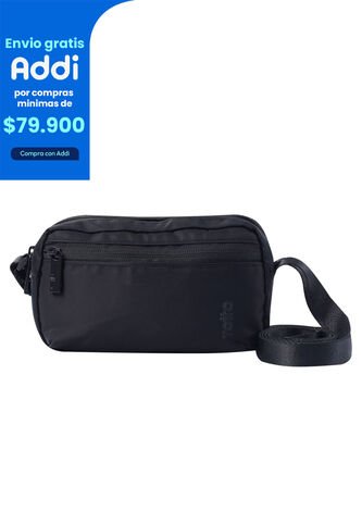 Bolso Para Mujer Bombo Crossbody Negro Totto