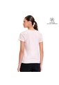 Camiseta Estampada Para Mujer Prime Manga Corta Rosada de Totto