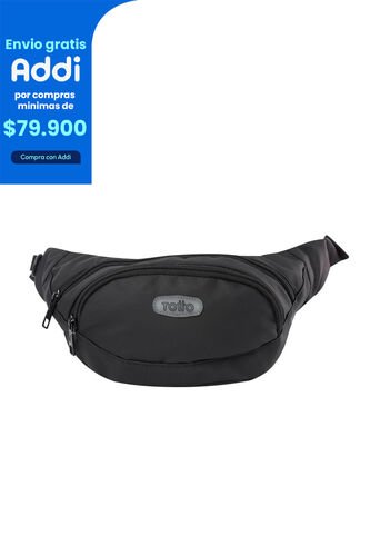 Riñonera Unisex Pompeya Color Negra Totto