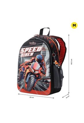 Combo Escolar Speed Biker Morral + Lonchera Y Cartuchera