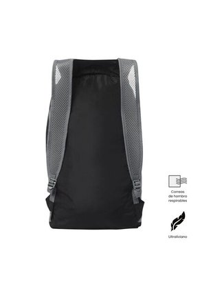 Morral Plegable Ligero Troker Mediano Negro