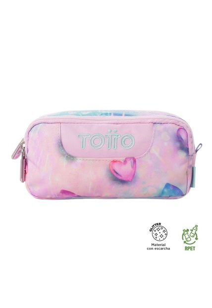 Cartuchera Multiuso Sobre Glitter Rosada Mujer