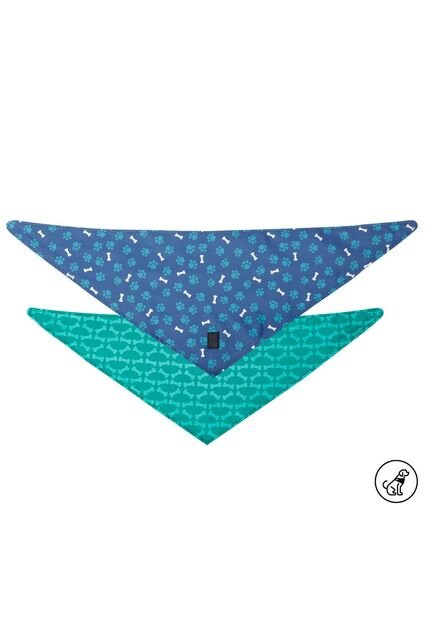 Pañuelo Menta Doble Faz