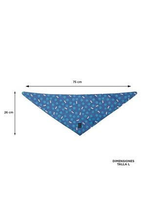 Pañuelo Menta Doble Faz