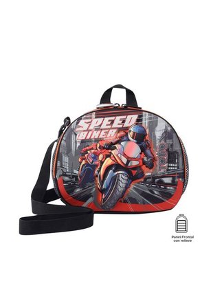 Combo Escolar Speed Biker Morral + Lonchera Y Cartuchera