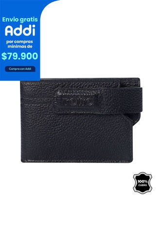 Portadocumentos De Cuero Mar Negra Totto