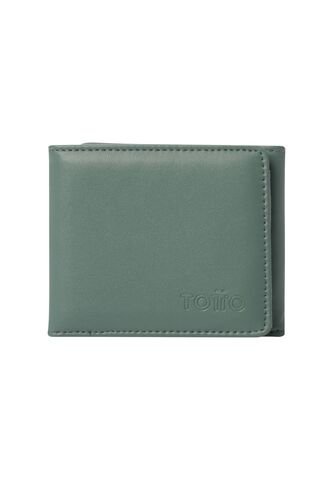 Billetera Ermatto Con RFID Blocker Verde Totto
