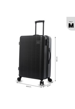 Maleta De Viaje Mediana 360 Sko Negra