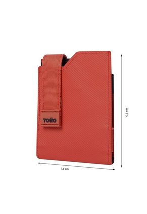 Portadocumentos Flapp 2.0  Con RFID Roja