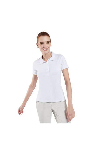 Camisa Polo Chechi Blanca Mujer