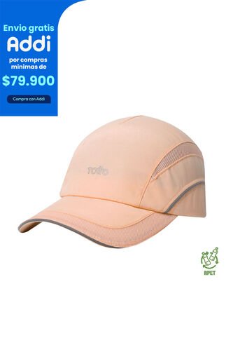 Gorra Beisbolera Lerida Con Filtro UV Durazno Totto