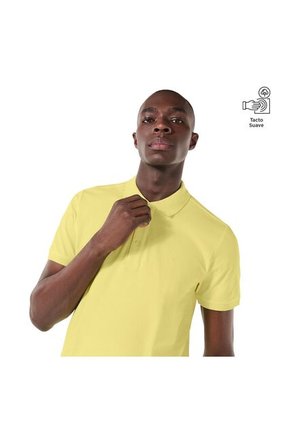 Camisa Polo Youngpolo Para Hombre Amarilla