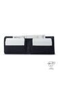 Billetera Hombre Wood 2 Grande Con RFID Blocker Azul de Totto