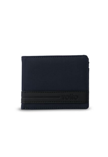 Billetera Hombre Nexus Pequeña Con RFID Blocker Azul