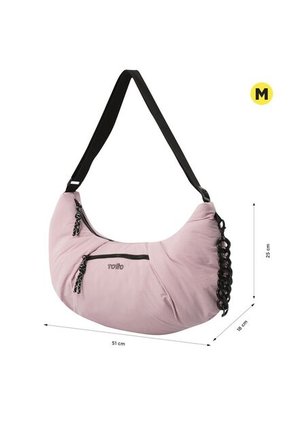 Bolso Banana Bag Para Mujer Escandinavia Mediano Rosado