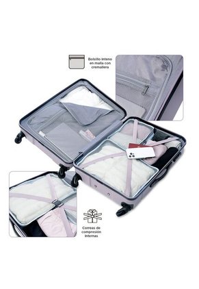 Combo De Viaje Maletas Rayatta Cabina + Mediana + Tula