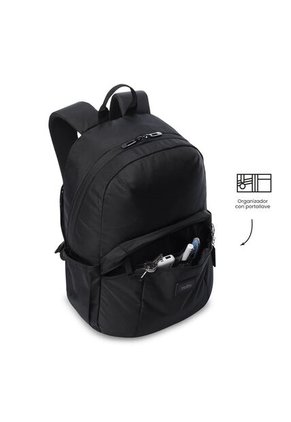Morral Universitario Porta PC 14" Trik Negro Unisex