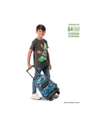Morral Rue Bomper Resma Ecofriendly Con Ruedas