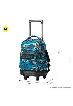 Morral Rue Bomper Resma Ecofriendly Con Ruedas