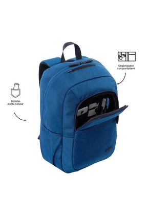 Morral Porta PC 15.4" Dulko 2.0 Azul Hombre