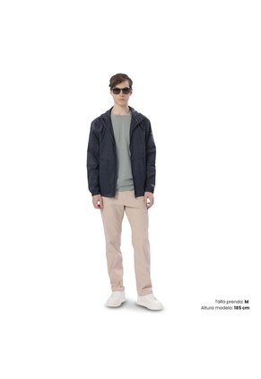 Chaqueta Casual Para Hombre Bruma Azul