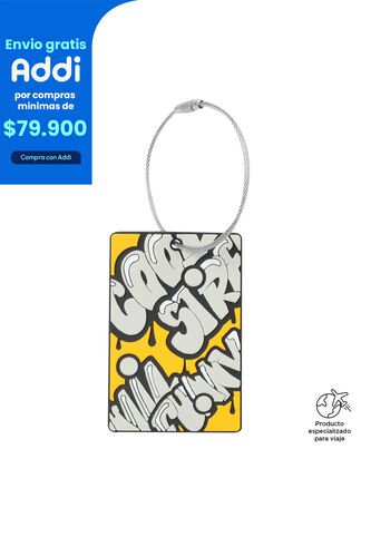 Etiqueta Identificador Para Maleta De Viaje Travel Tag Totto