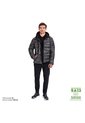 Chaqueta Acolchada Para Hombre Poma Negra de Totto