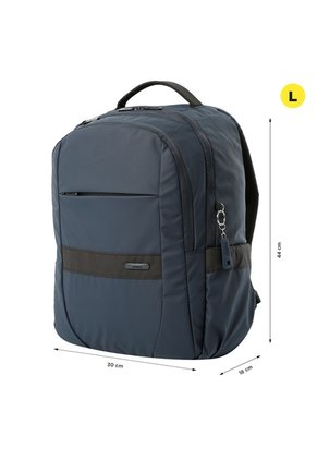 Morral Mochila Para Hombre Porta Pc Azul Wivetto Totto