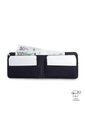 Billetera Hombre Wood Pequeña Con RFID Blocker Azul de Totto