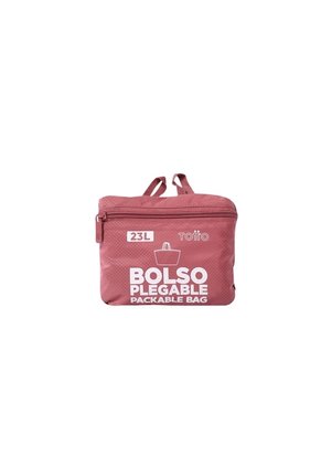 Shopping Bag Plegable Tamaño L Rosada