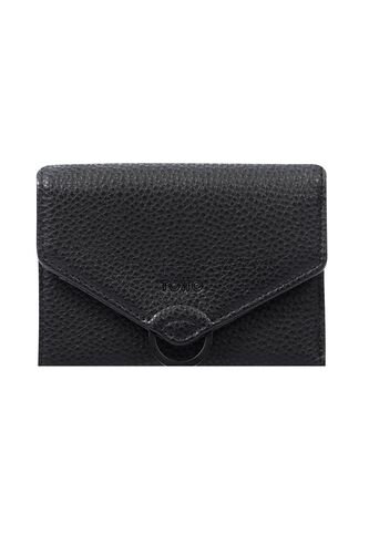 Billetera Para Mujer Soft Ney Negra Pequeña Totto